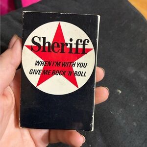 Sheriff Rock 'N' Roll Card Deck